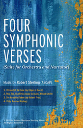Four Symphonic Verses Orchestra sheet music cover